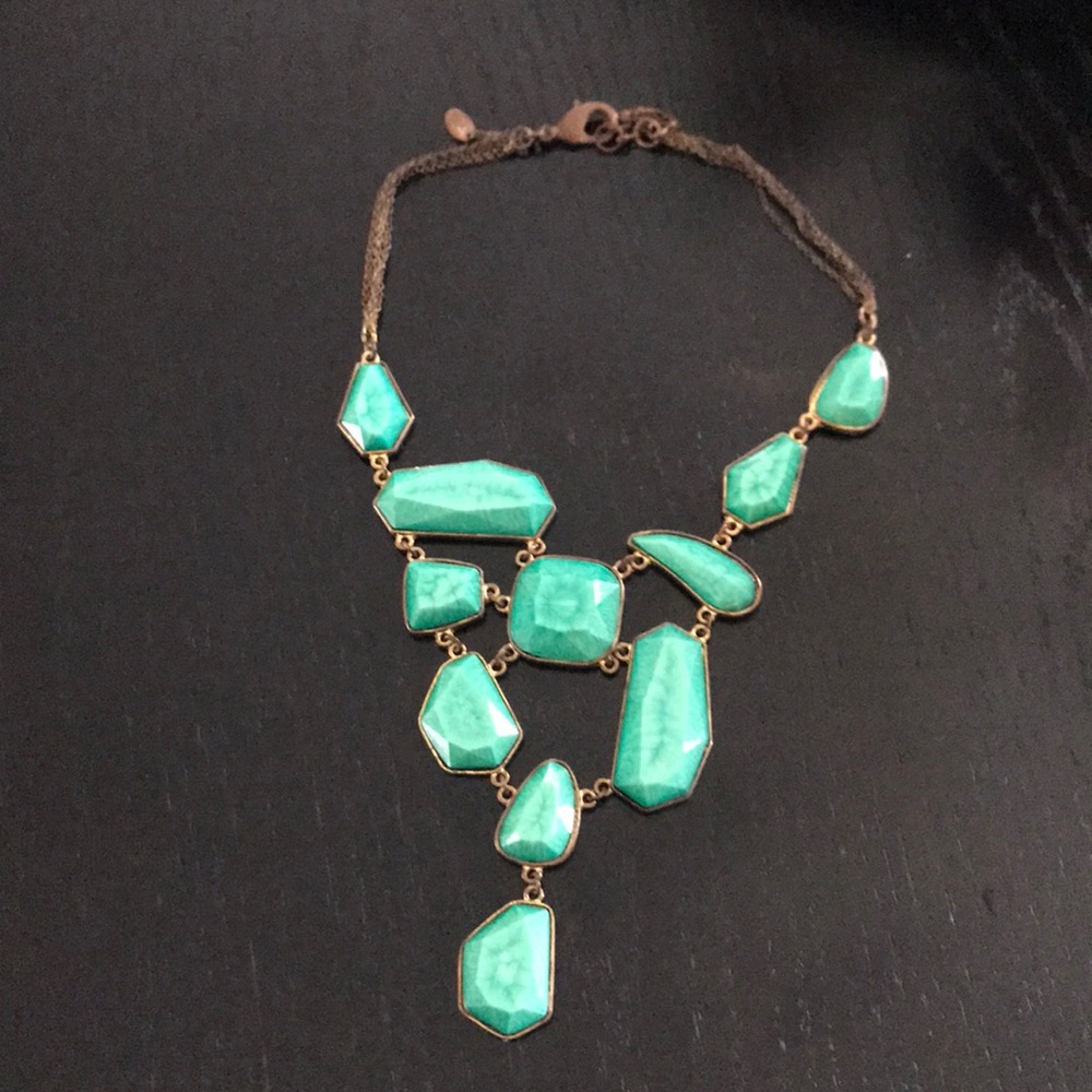 Amrita Singh Turquoise Bib Necklace